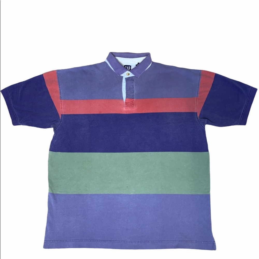 Vintage Looking  Color Block Gap T Shirt